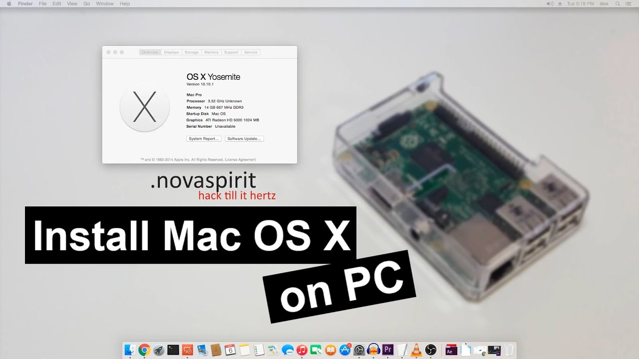 install mac os on laptop